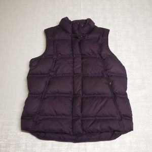 EDDIE BAUER WOMENS MEDIUM DOWN VEST GOOSE